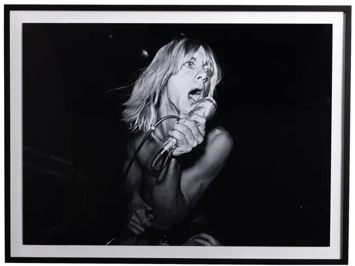 Getty Images - Iggy Pop Performing At The Whisky - Black