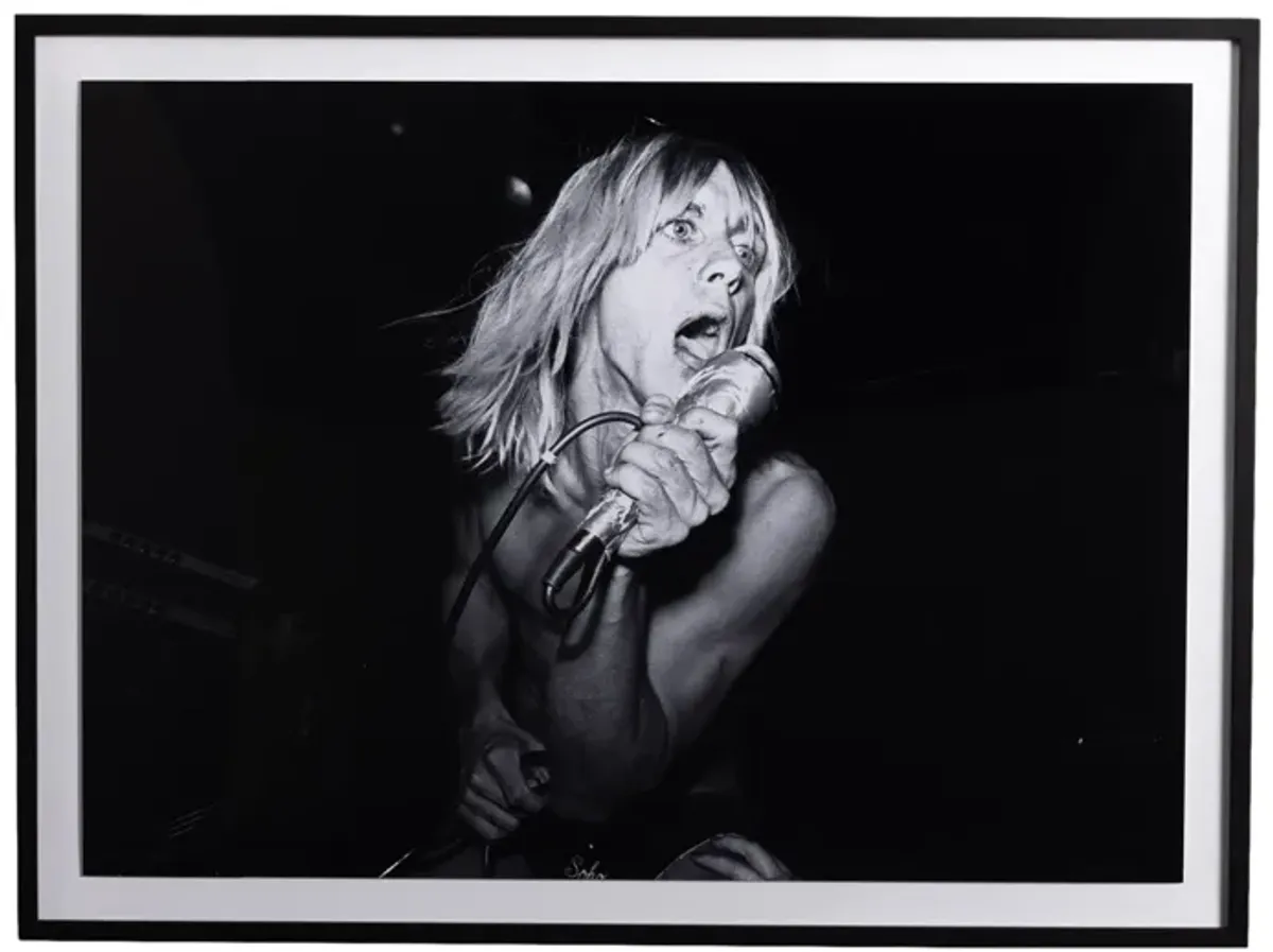 Getty Images - Iggy Pop Performing At The Whisky - Black