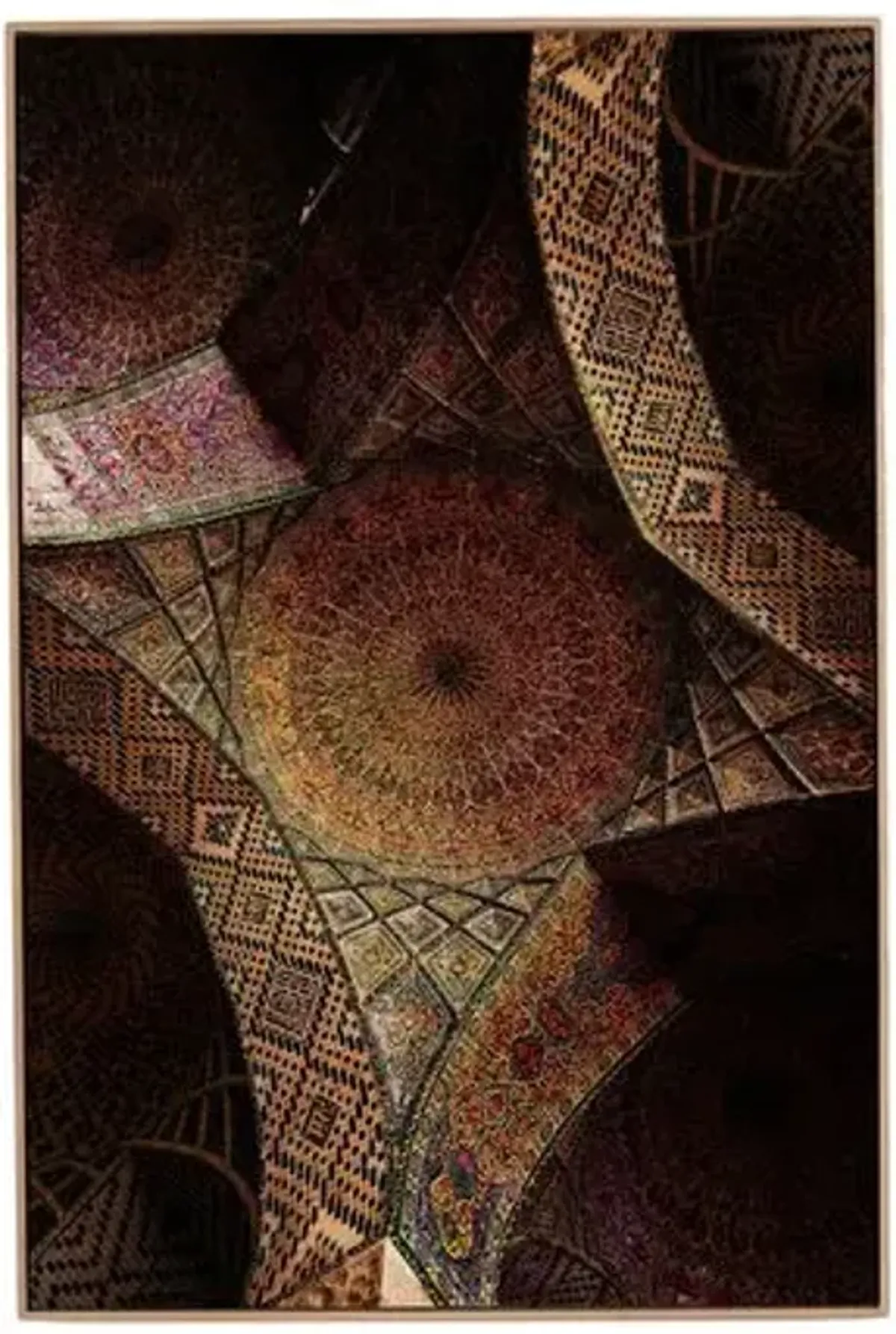 Getty Images - Pink Mosque Tilework - Multi