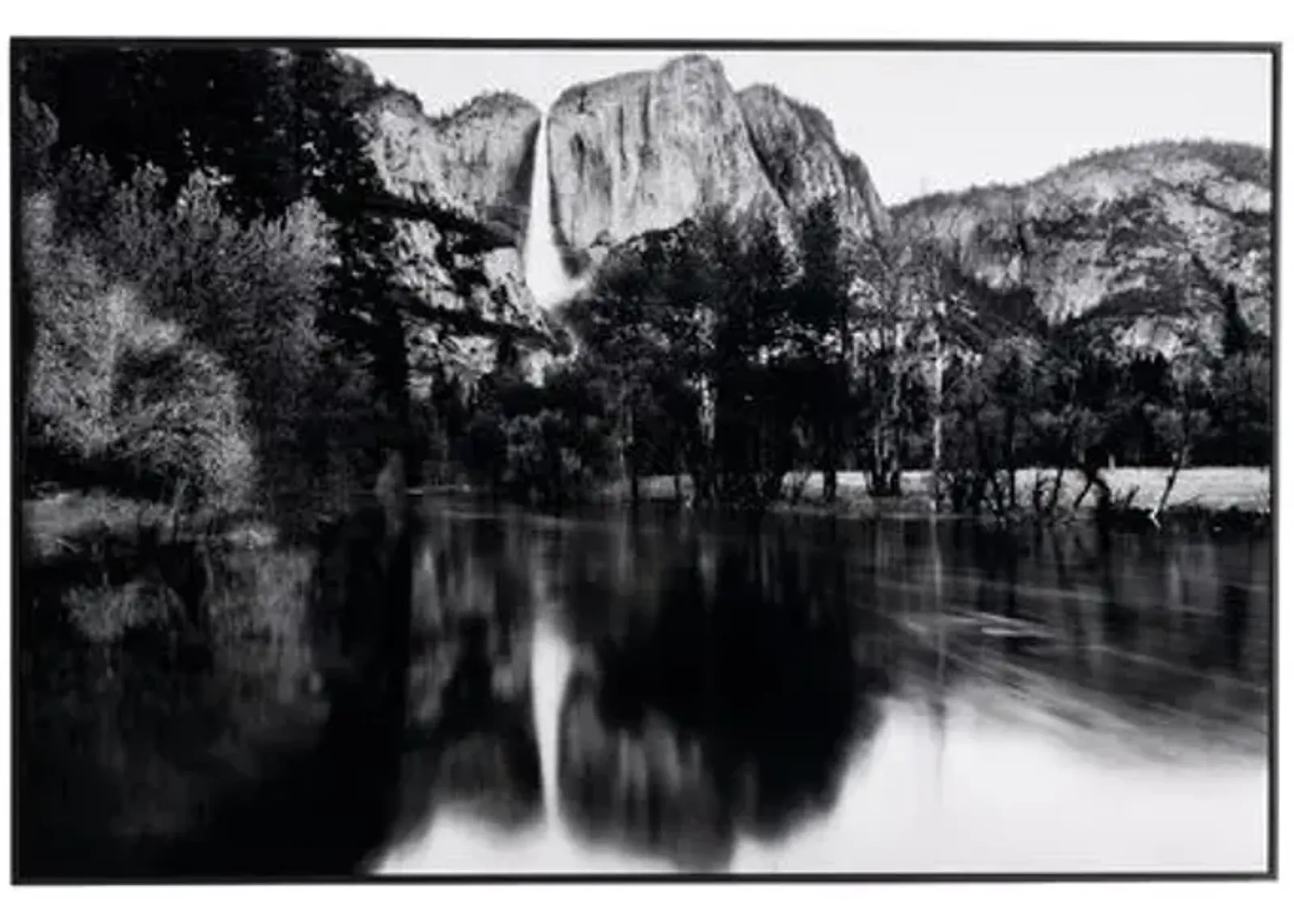 Getty Images - Merced River & Yosemite Falls - Black