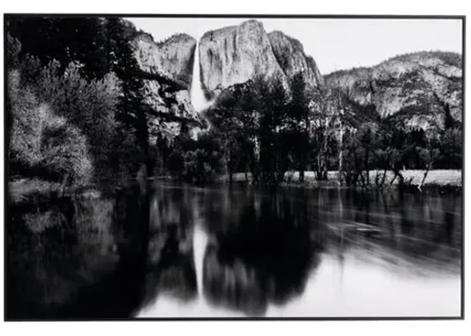 Getty Images - Merced River & Yosemite Falls - Black