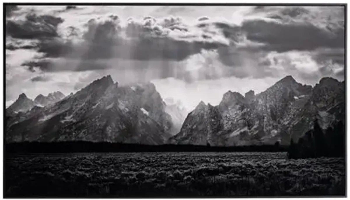 Getty - Grand Teton Range - Getty Images - Black