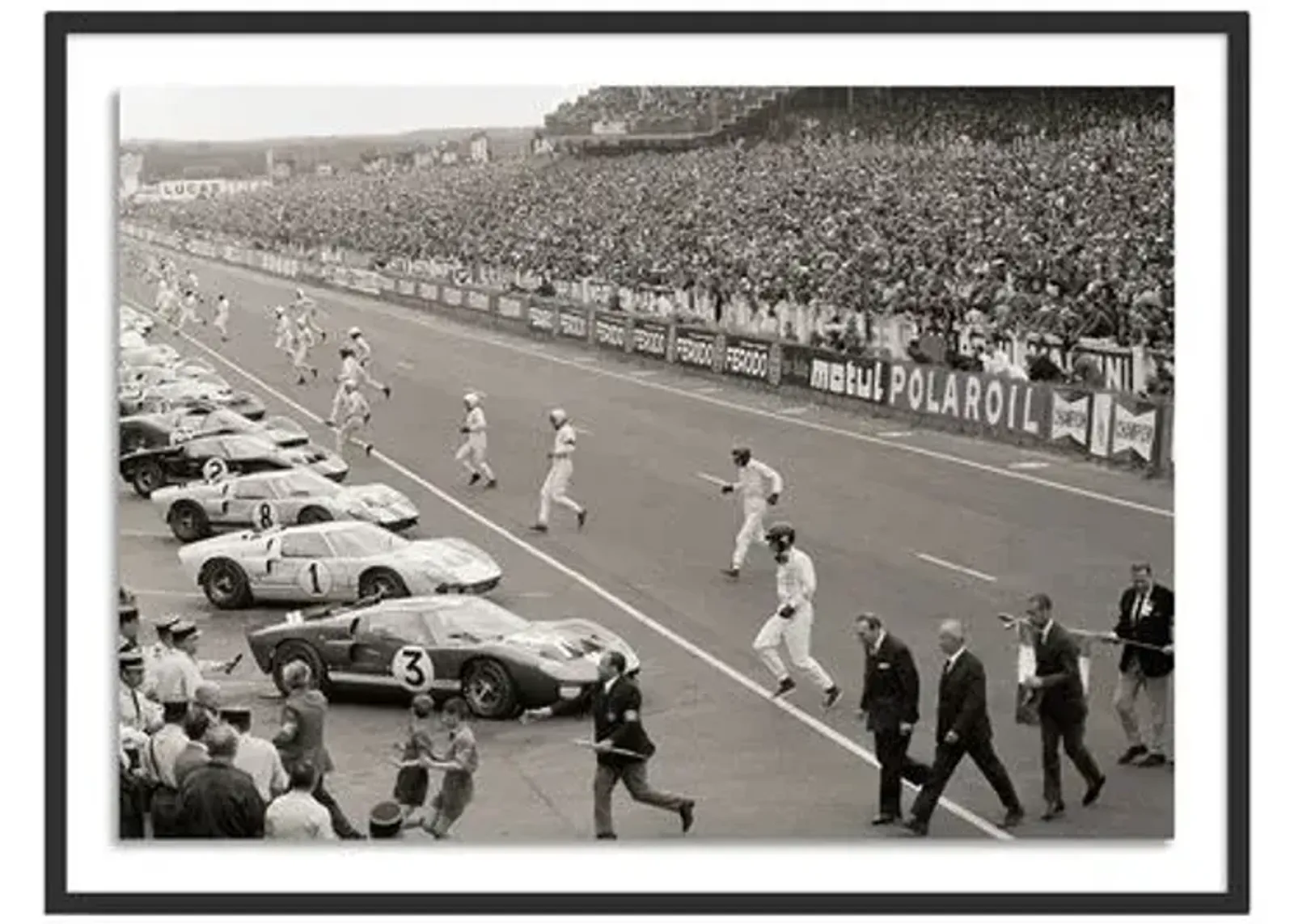 Getty Images - Start Of The Le Mans Race - Black