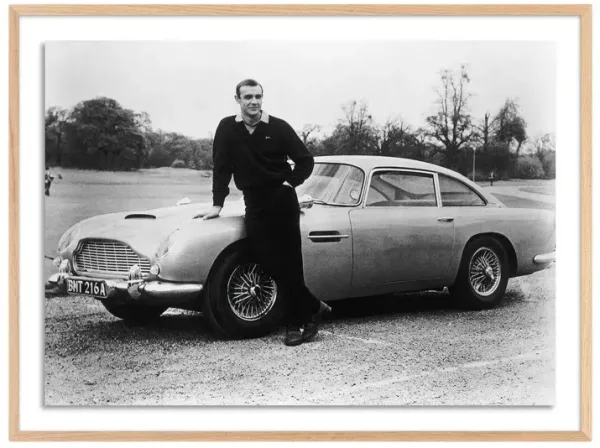 Sean Connery With 00'S Aston Martin