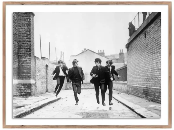 The Beatles Running In A Hard Day's Night