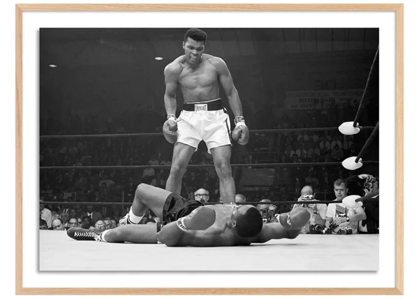 Getty Images - Muhammad Ali Taunting Sonny Liston - Clear