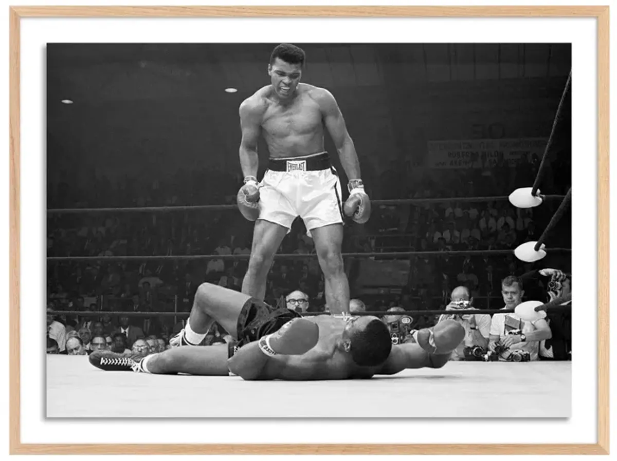 Getty Images - Muhammad Ali Taunting Sonny Liston - Clear