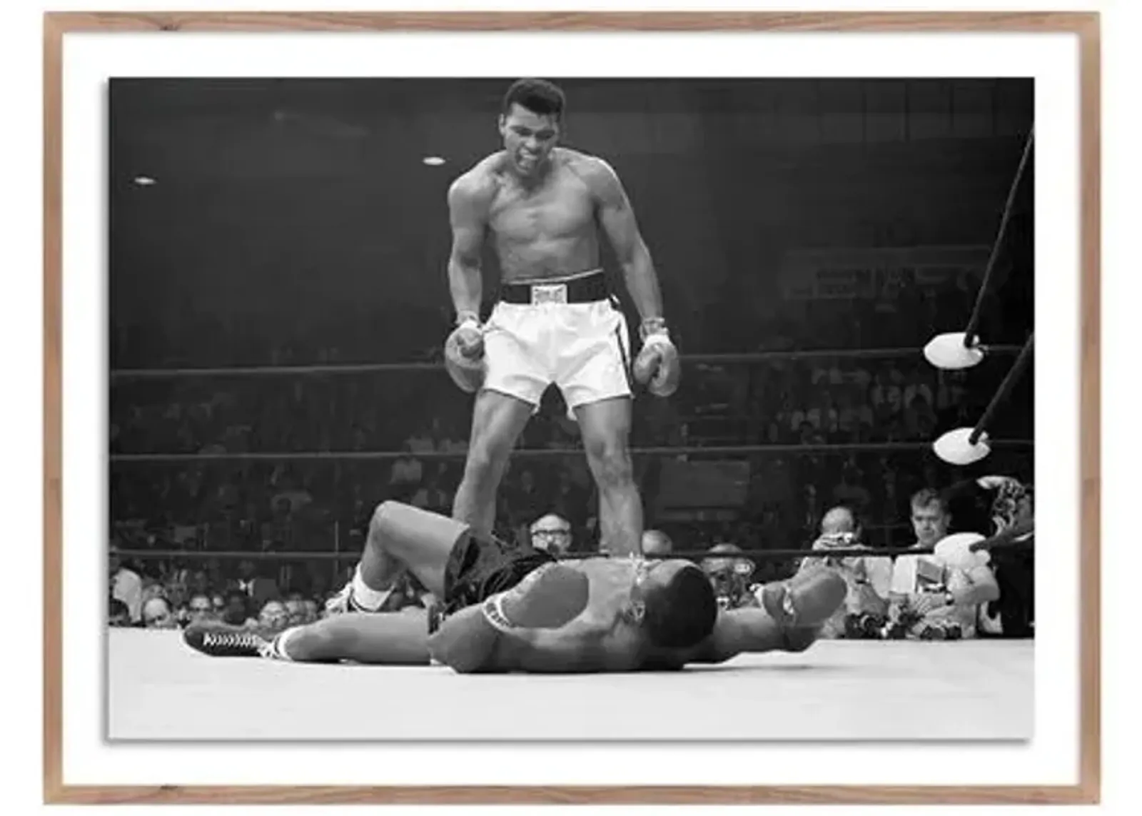 Getty Images - Muhammad Ali Taunting Sonny Liston - Brown