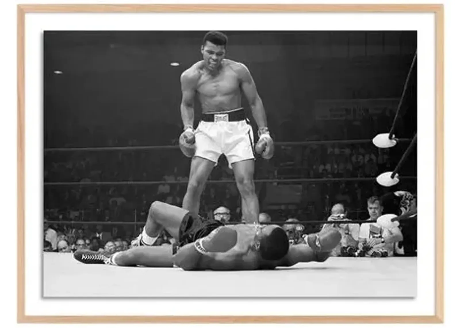 Getty Images - Muhammad Ali Taunting Sonny Liston - Brown