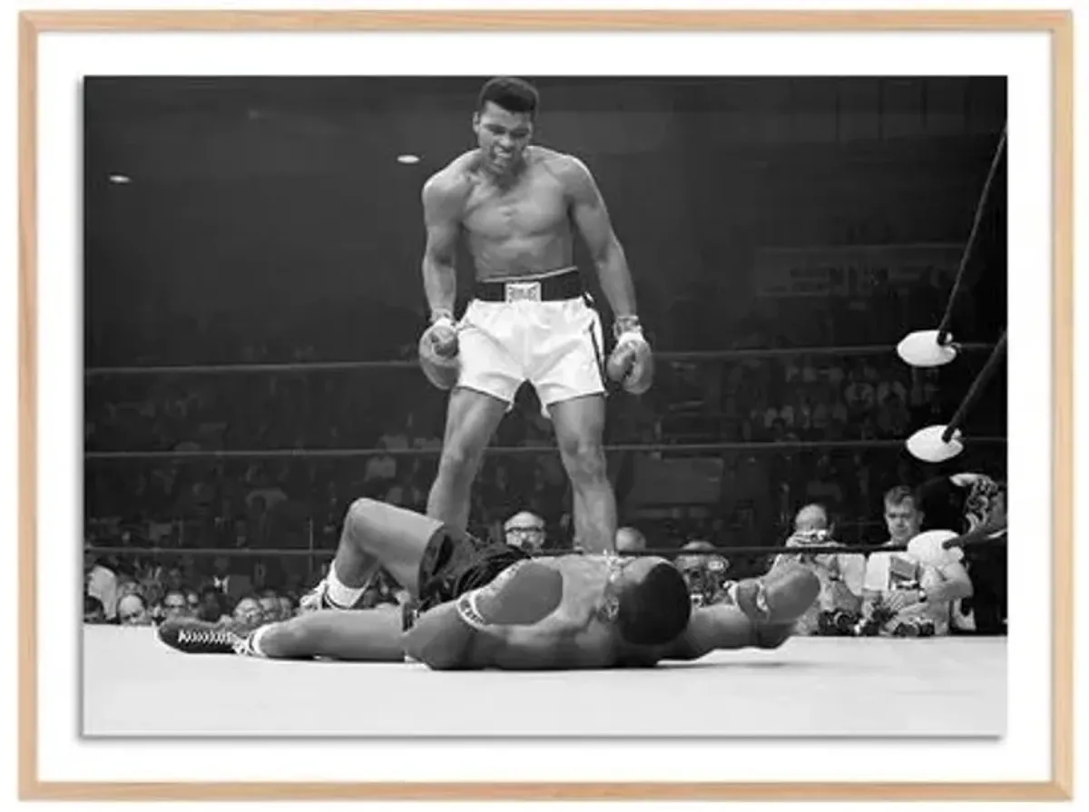 Getty Images - Muhammad Ali Taunting Sonny Liston - Brown