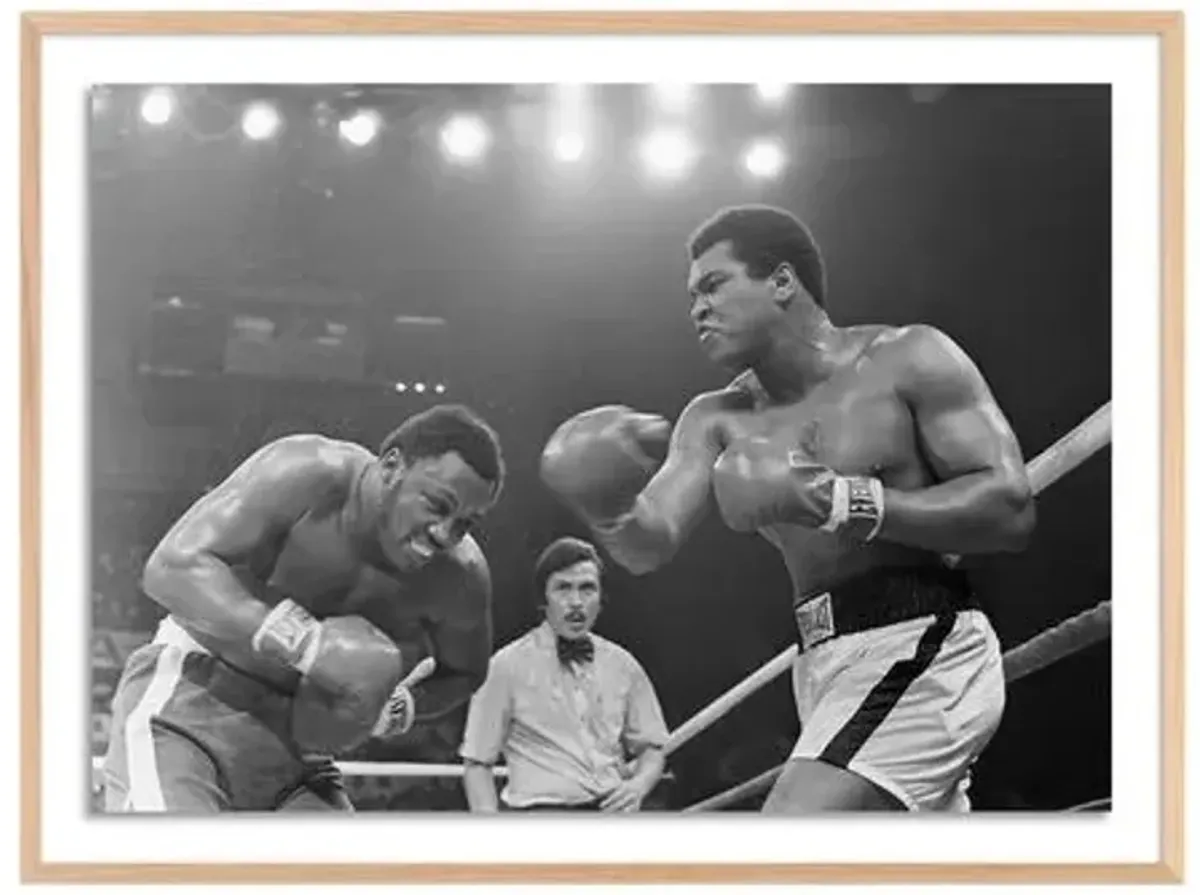 Getty Images - Muhammad Ali Punching Joe Frazier - Clear