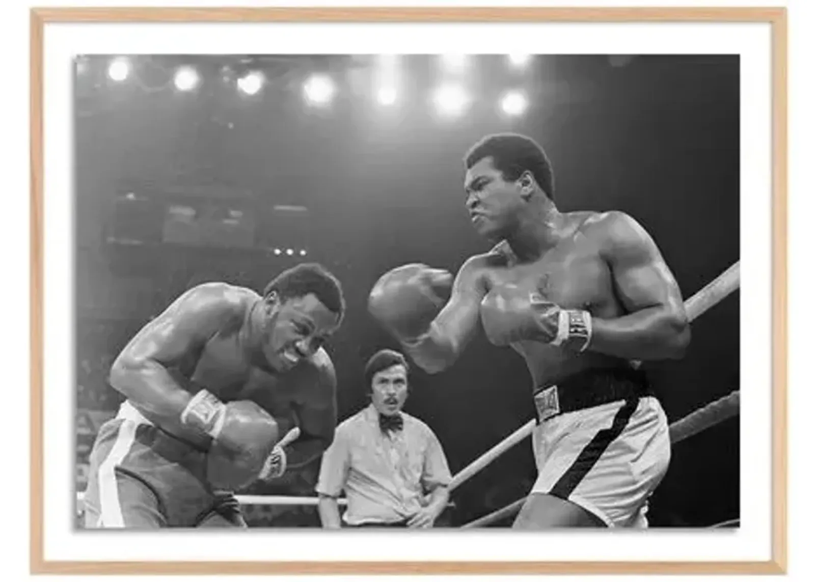 Getty Images - Muhammad Ali Punching Joe Frazier - Clear