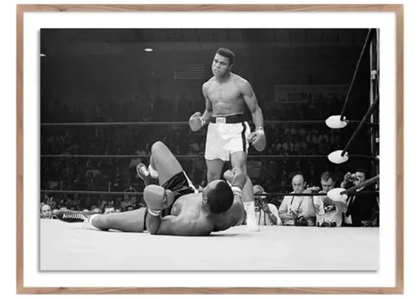 Boxers Muhammad Ali and Sonny Liston Fighting - Getty Images - Brown