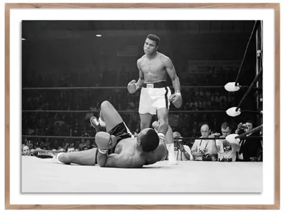 Boxers Muhammad Ali and Sonny Liston Fighting - Getty Images - Brown