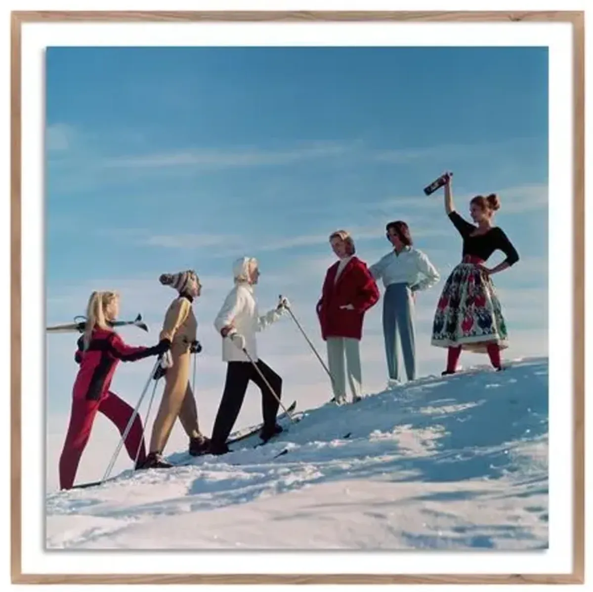 Getty Images - Skiing Party - Brown