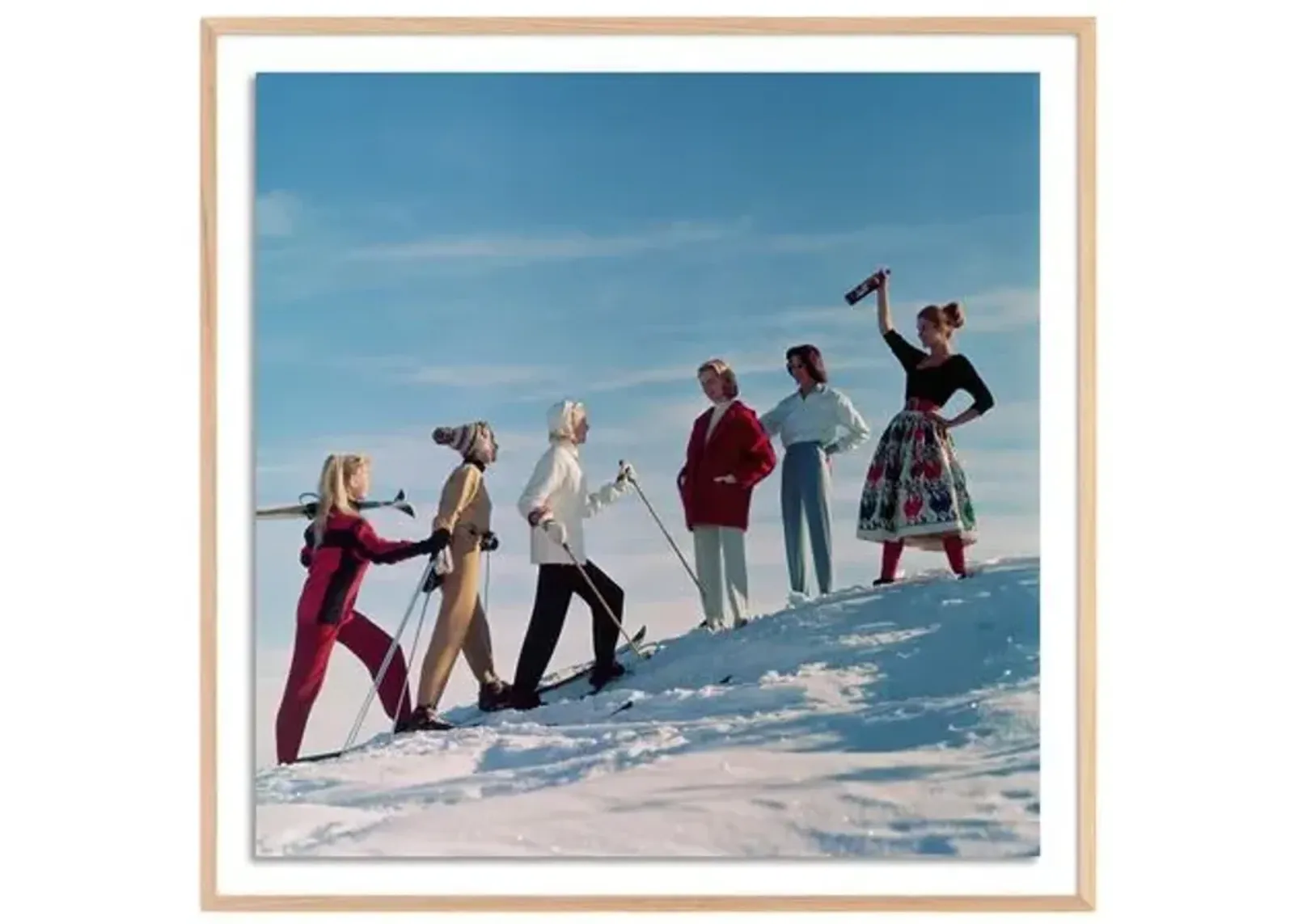 Getty Images - Skiing Party - Brown