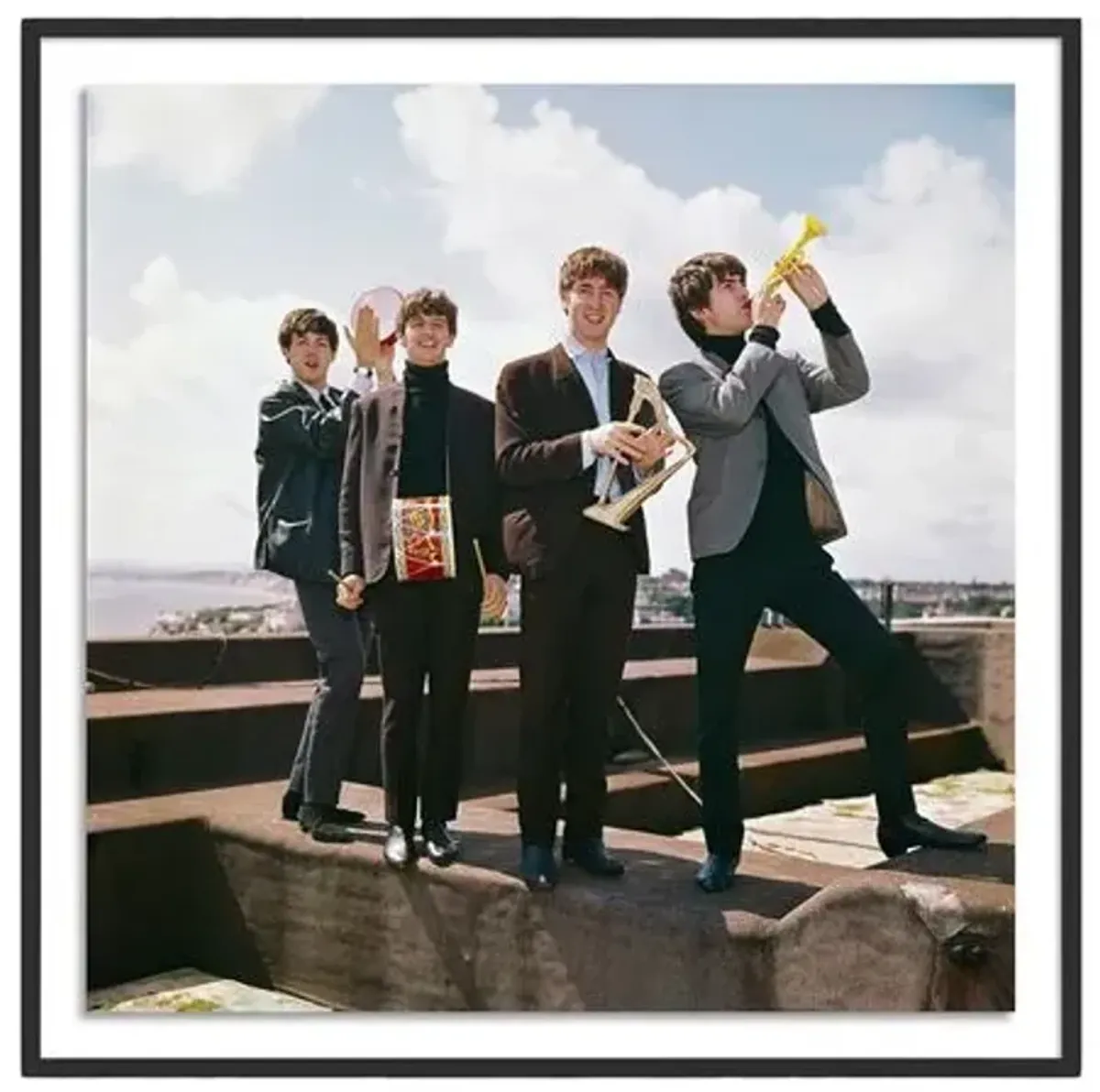 Getty Images - Beatles Portrait - Black