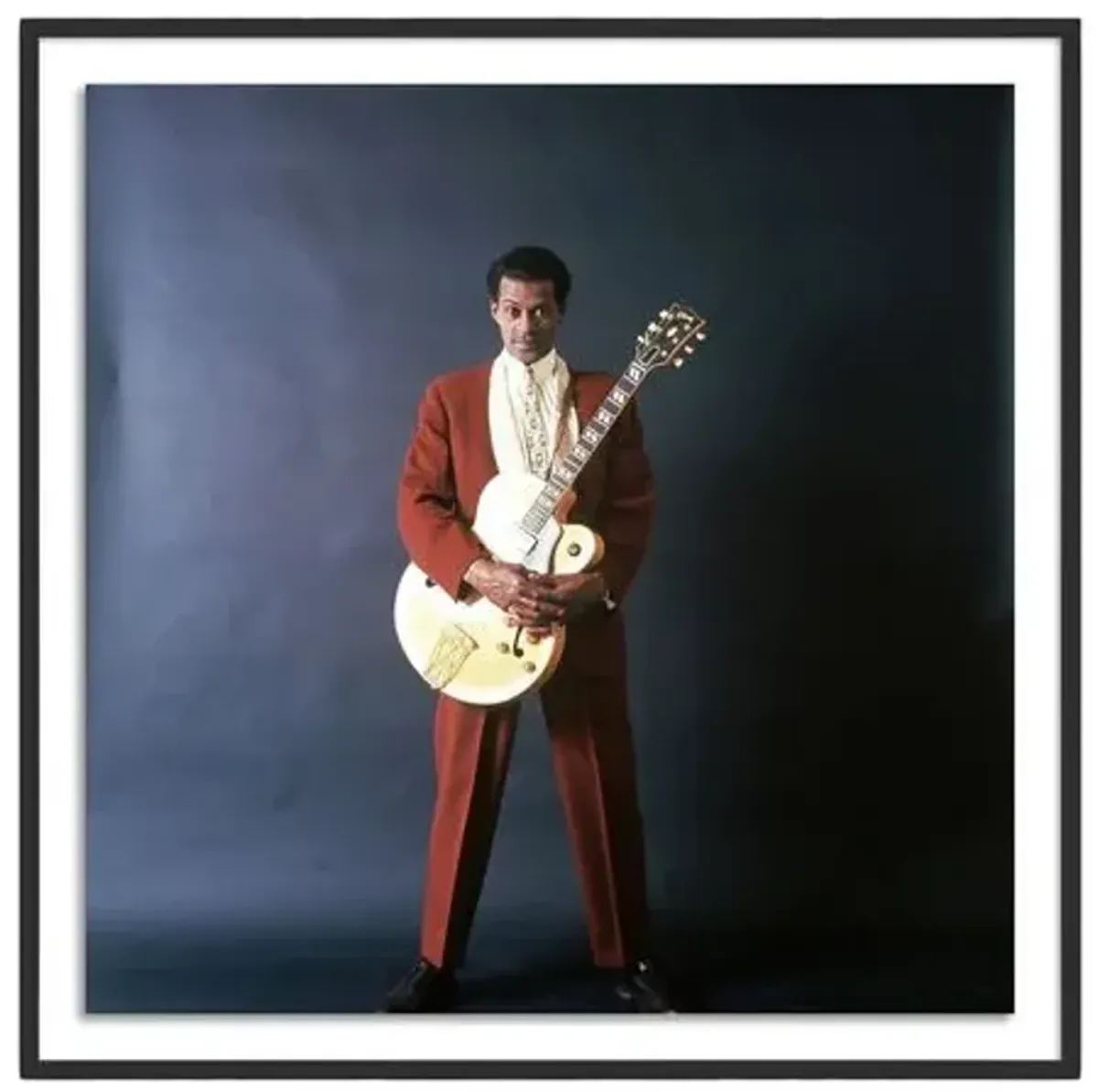 Getty Images - Chuck Berry Portrait Session - Black