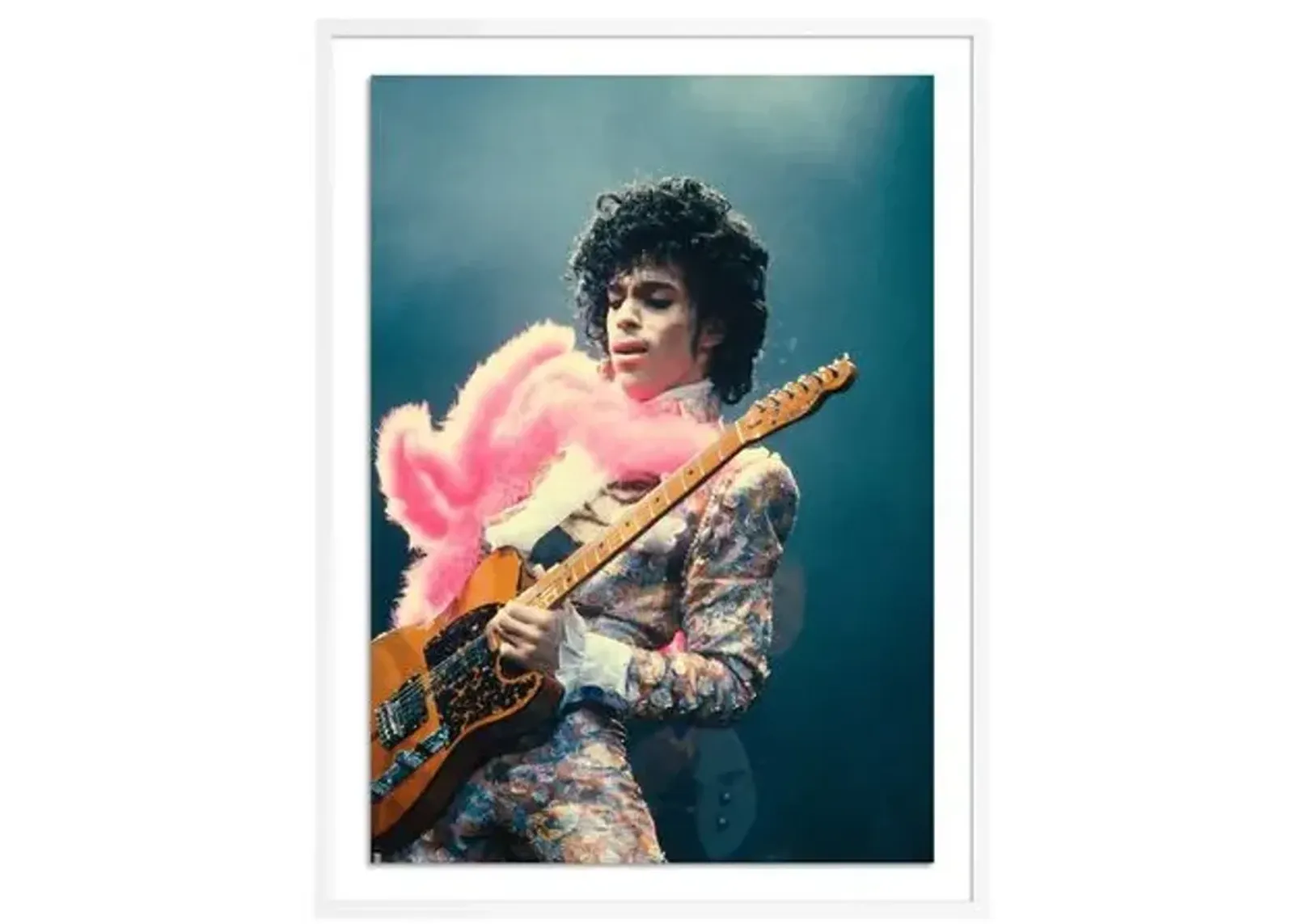 Getty Images - Prince Live At The Forum - White