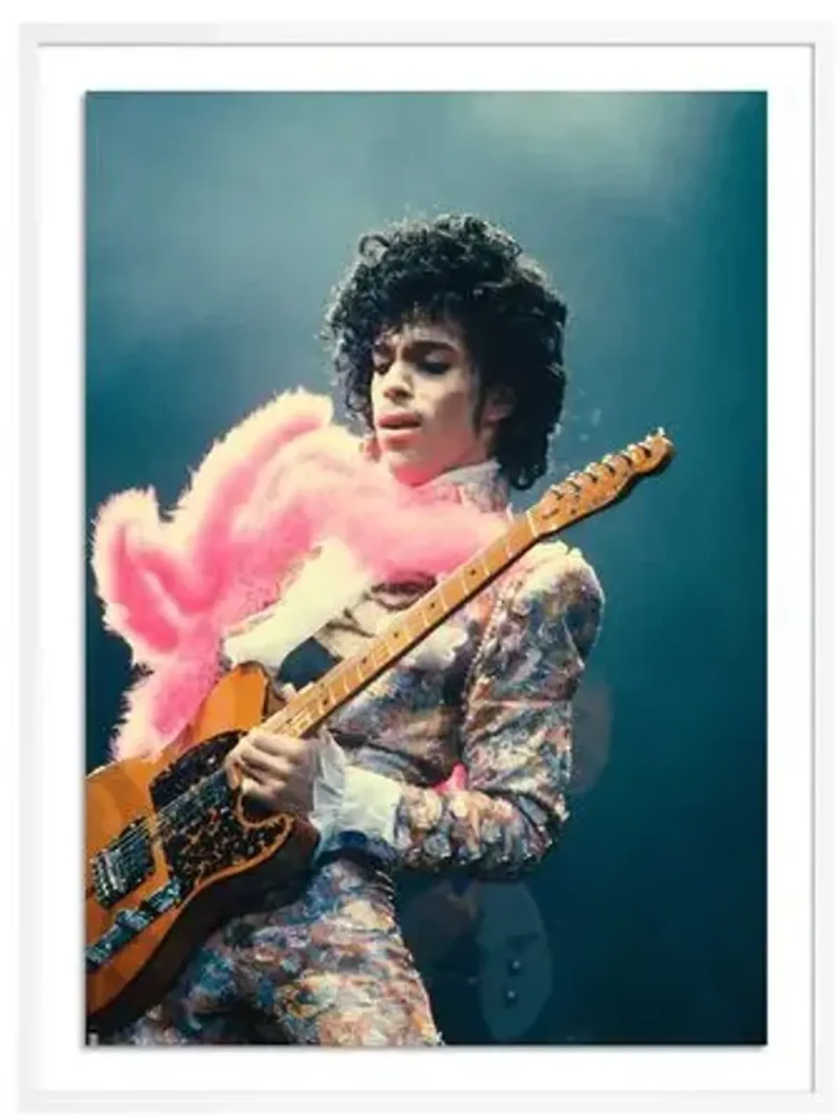 Getty Images - Prince Live At The Forum - White