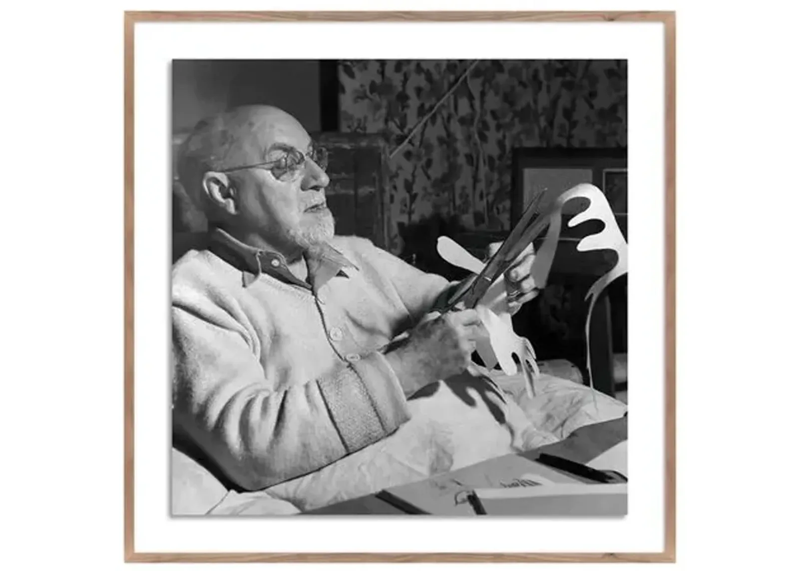 Henri Matisse - Working On Paper Cut-Out - Getty Images - Brown