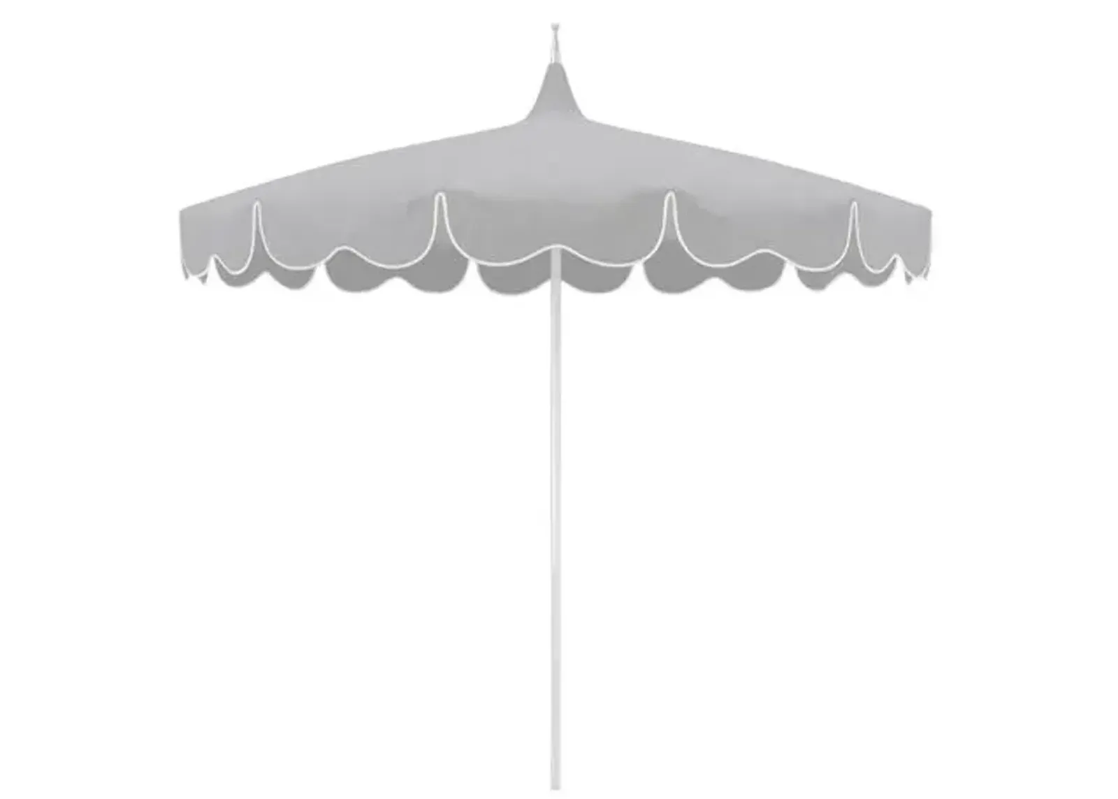 Billow Pagoda Patio Umbrella - Gray