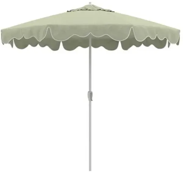 Ripple Patio Umbrella - Sunbrella - Blue