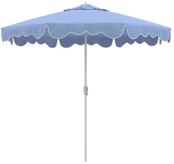 Ripple Patio Umbrella - Sunbrella - Blue
