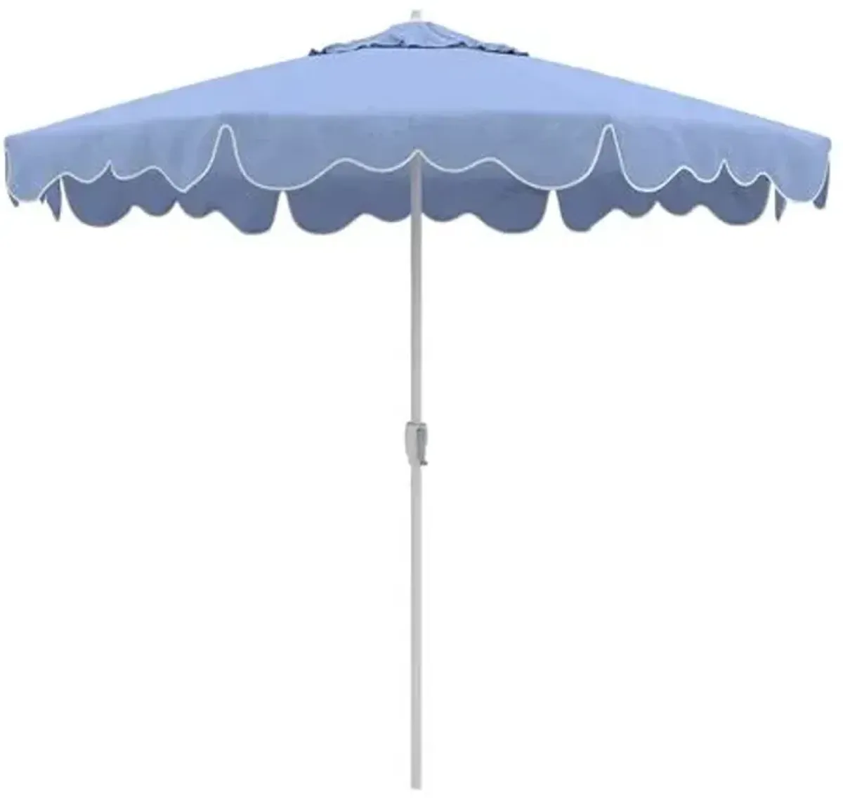 Ripple Patio Umbrella - Sunbrella - Blue