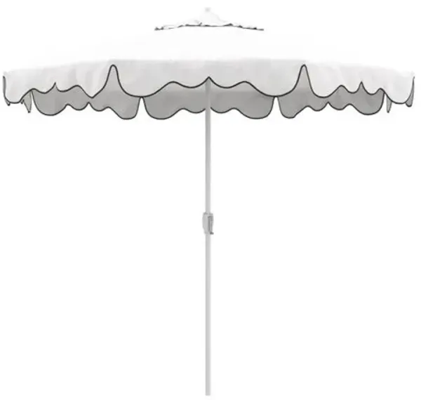 Ripple Patio Umbrella - Sunbrella - White
