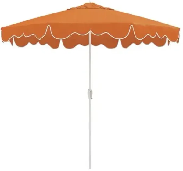 Ripple Patio Umbrella - Sunbrella - Orange