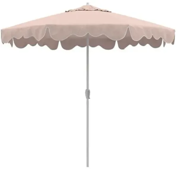 Ripple Patio Umbrella - Sunbrella - Pink