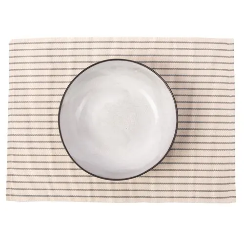 Siafu Home - Set of 4 Rangi Placemats - Powered by People - Gray