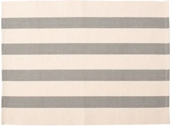 Siafu Home - Set of 4 Nyota Placemats - Gray - Powered by People