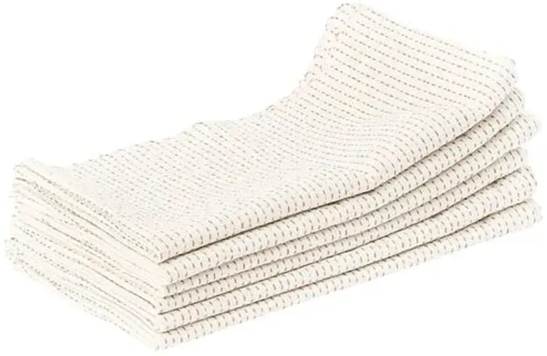 Siafu Home - Set of 4 Sungura Napkins - Ivory - Powered by People