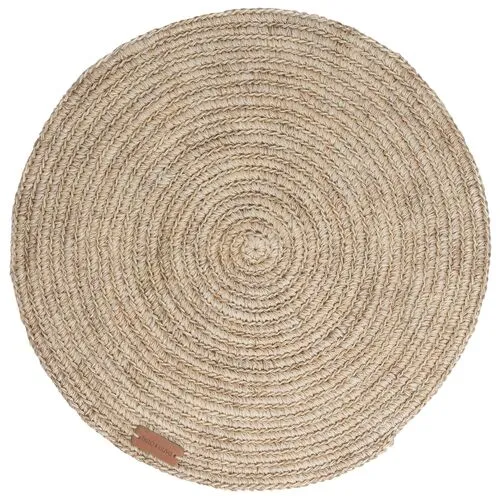 Tallo de Olivo - Set of 4 Fique Spiral Placemats - Brown - Powered by People