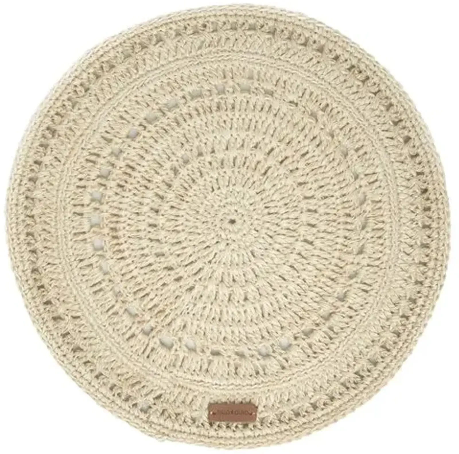 Tallo de Olivo - Set of 4 Fique Pacific Placemats - Beige - Powered by People