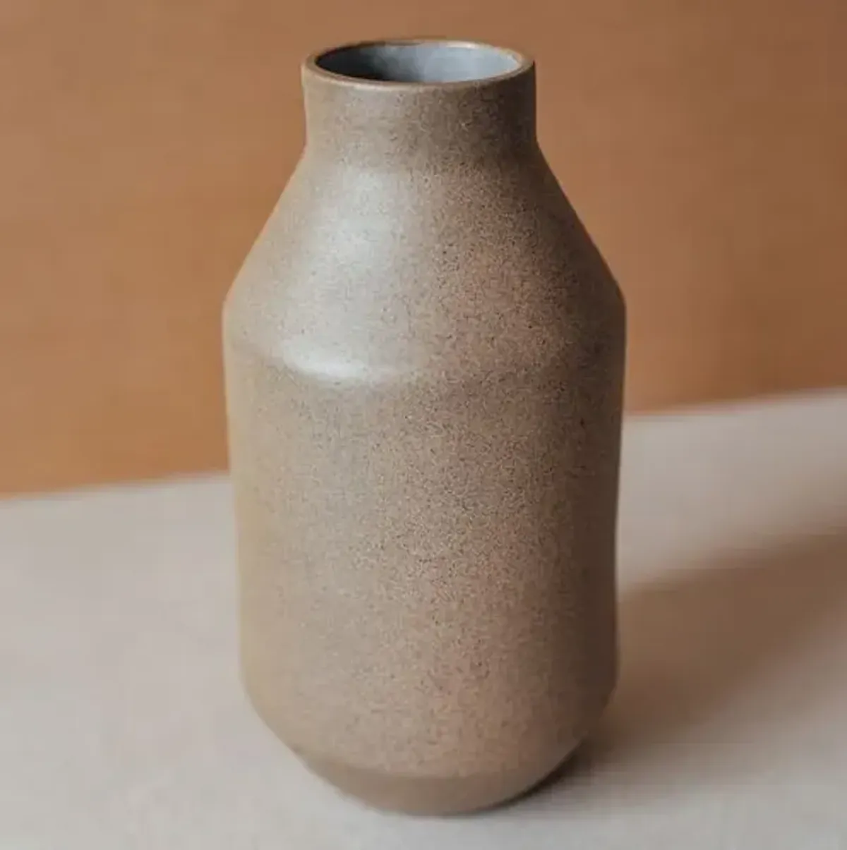 Al Centro - Tibor Vase - Powered by People - Handcrafted - Brown