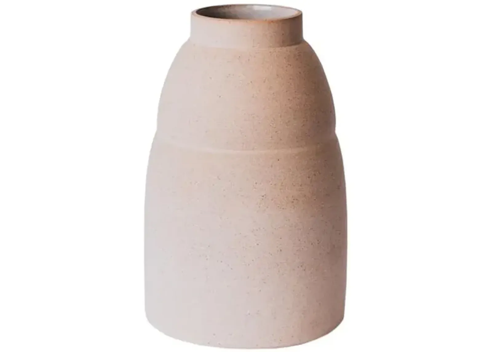 Al Centro - Chubby Vase - Powered by People - Handcrafted - Brown