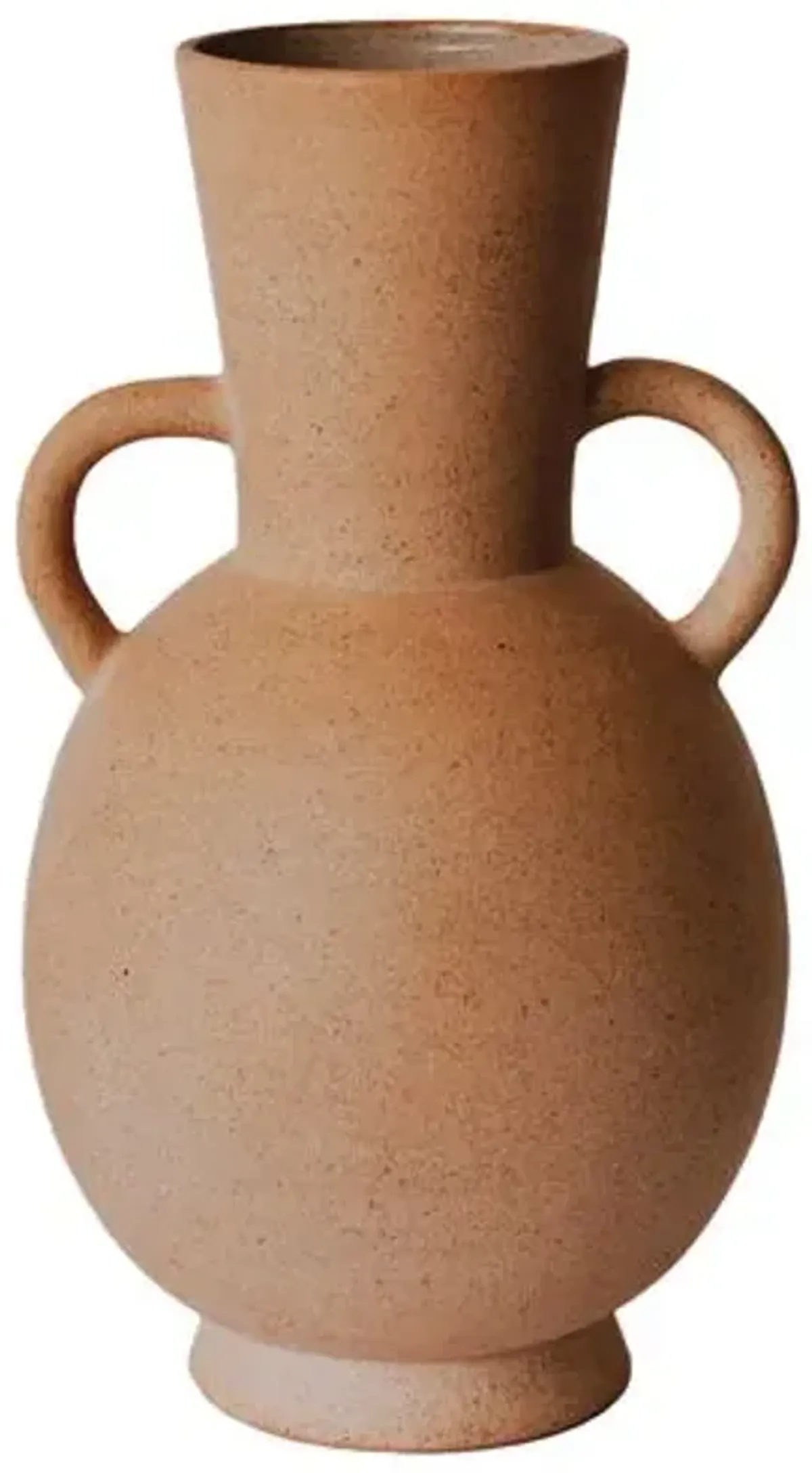 Al Centro - Tyrenno Vase - Powered by People - Handcrafted - Brown