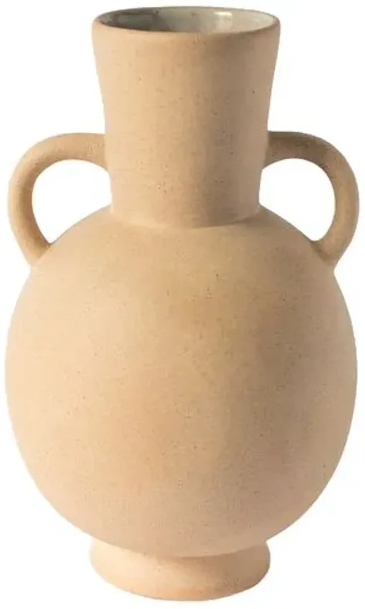 Al Centro - Tyrenno Vase - Powered by People - Handcrafted - Brown