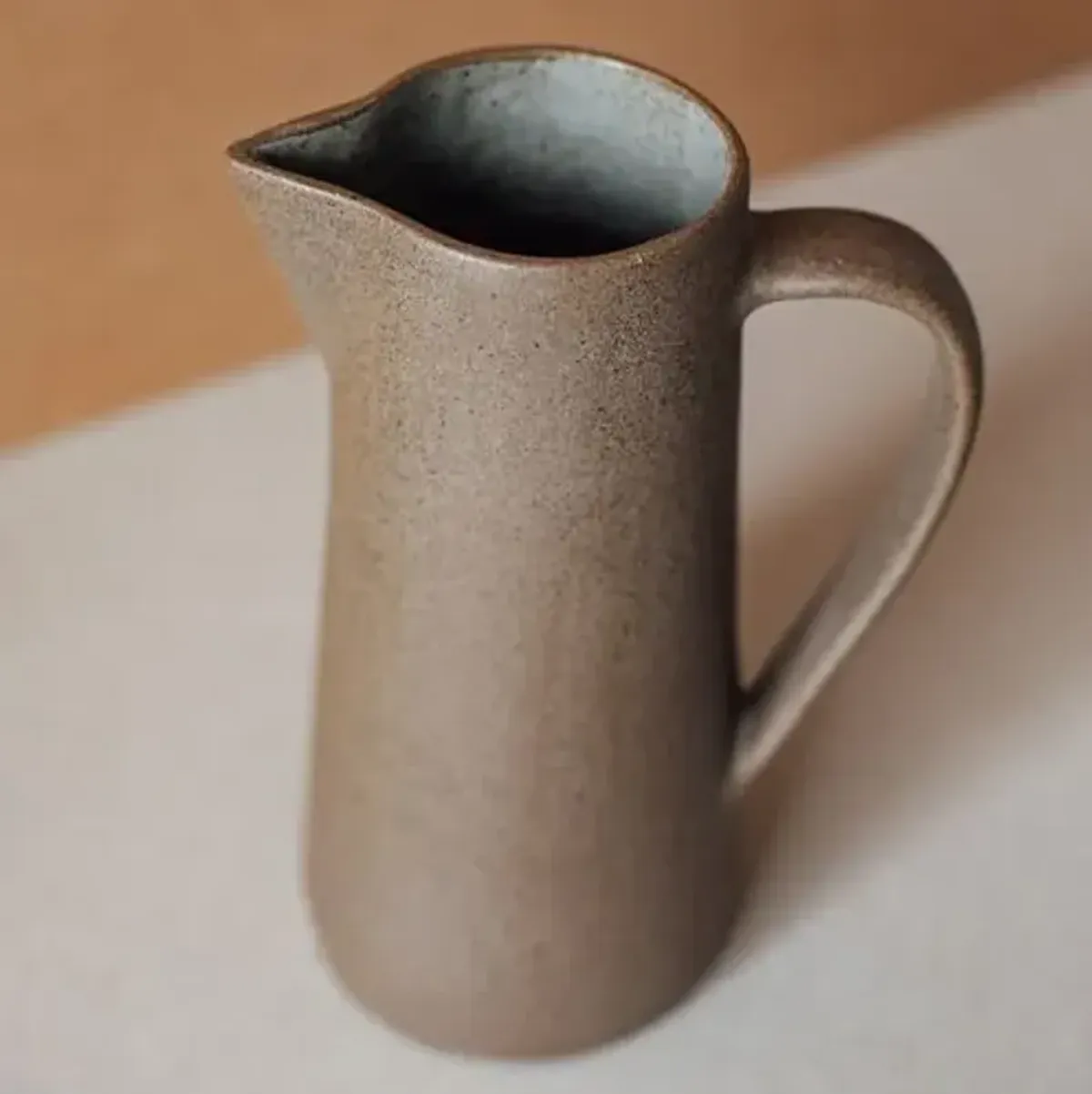 Al Centro - Tall Jug - Powered by People - Handcrafted - Brown