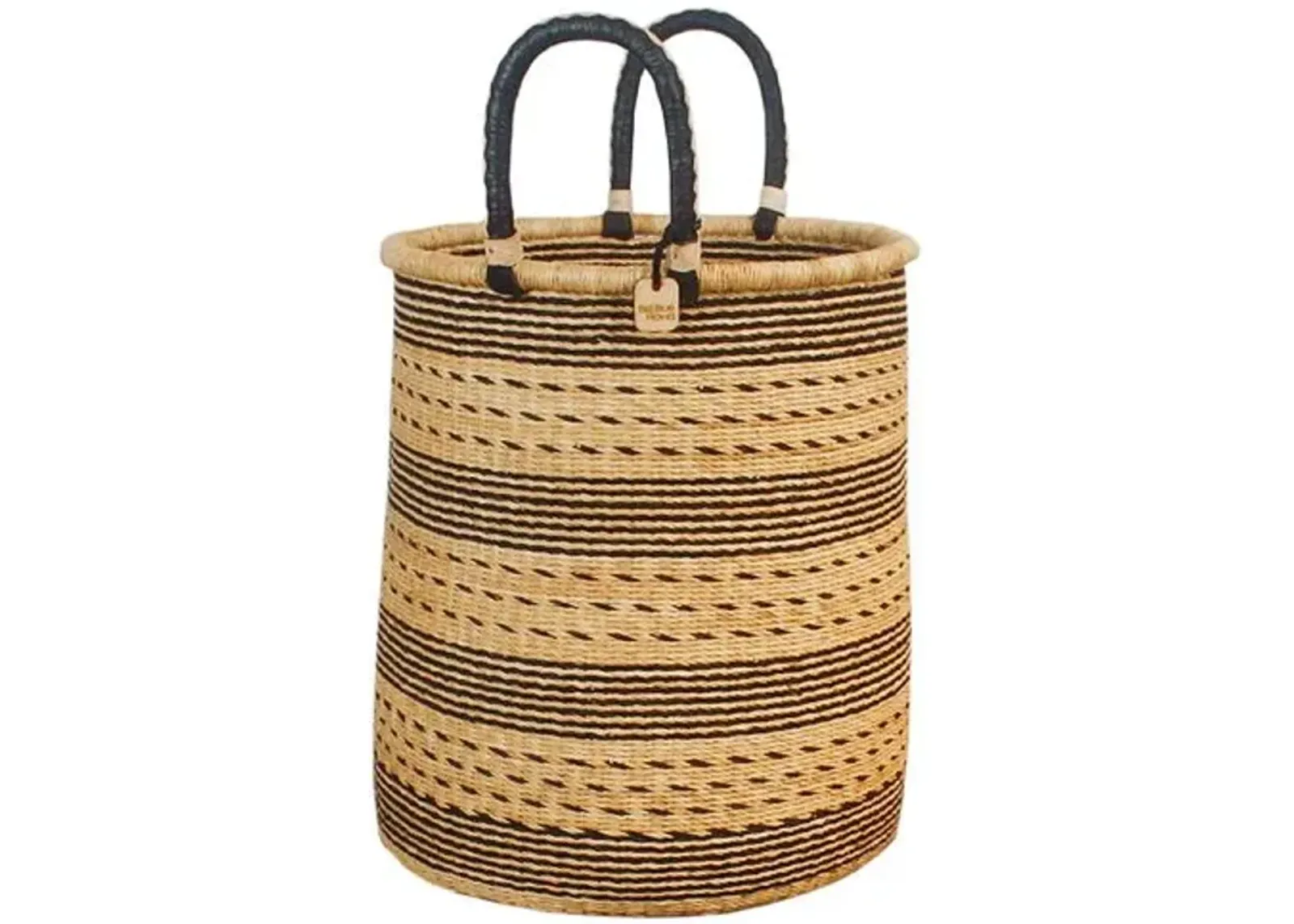 Big Blue Moma - Bolga Baskets - Powered by People - Black