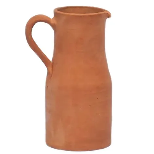 Alcantara Frederic - Artisanal Terracotta Pitcher - Powered by People - Brown