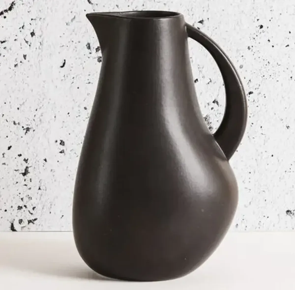 Gharyan Stoneware - Pitcher Kuduo 64 oz - Powered by People - Black