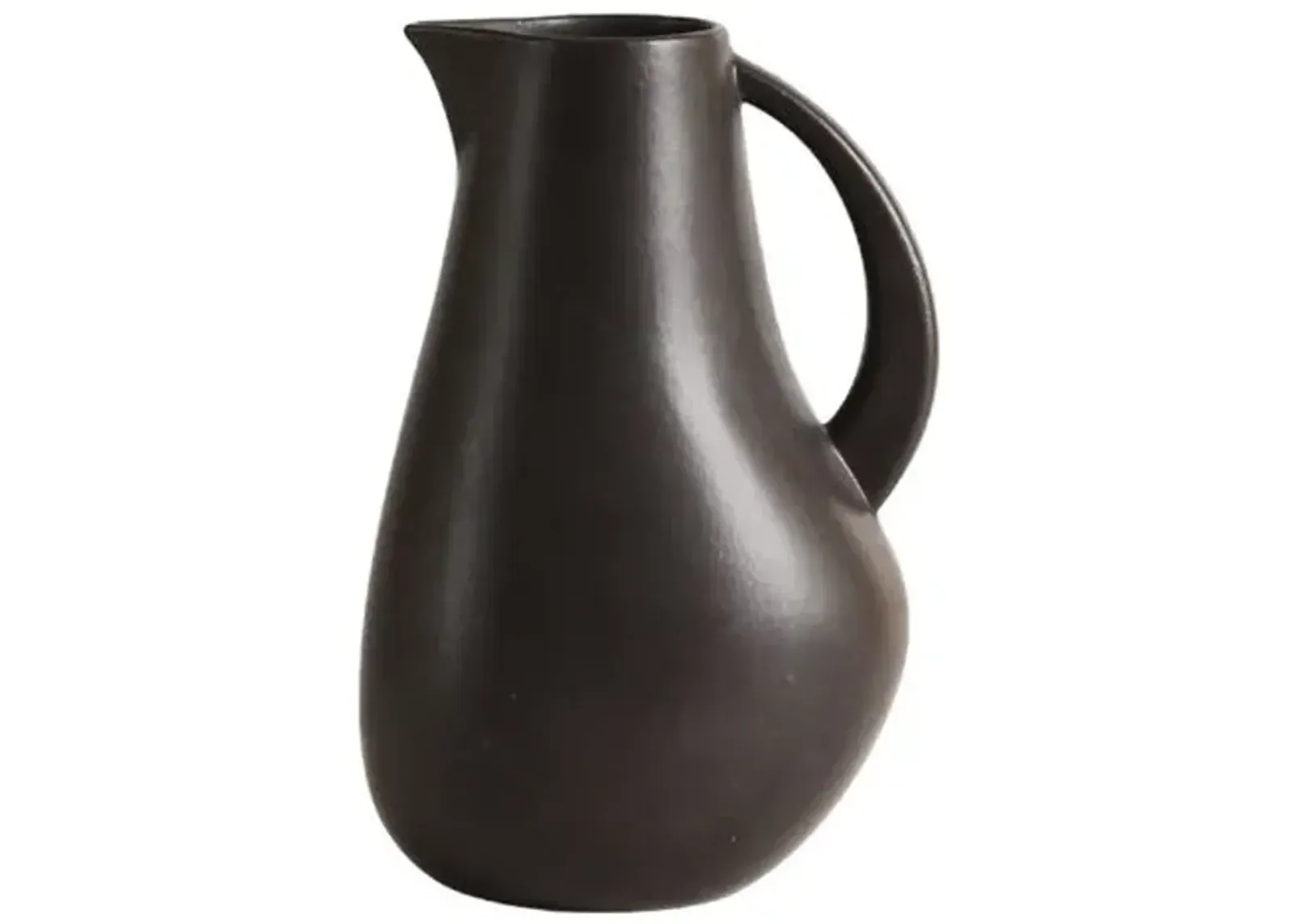 Gharyan Stoneware - Pitcher Kuduo 64 oz - Powered by People - Black