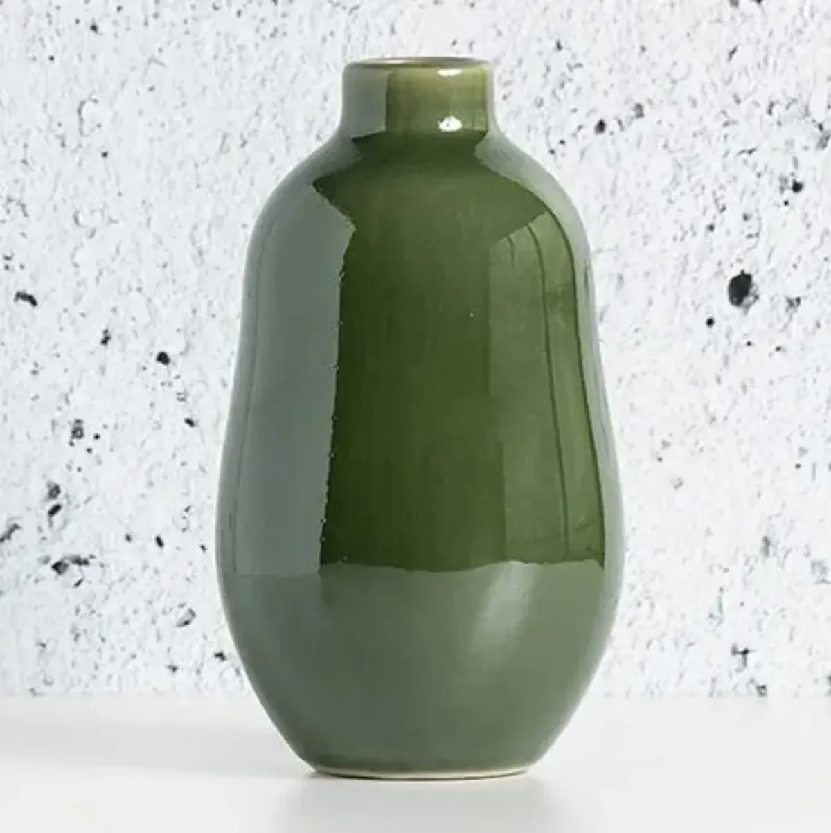 Gharyan Stoneware - Stoneware Vase - Powered by People - Green