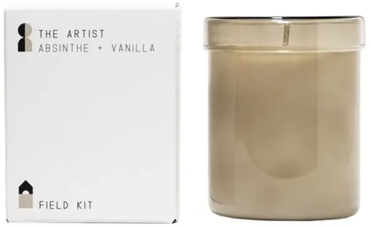 Field Kit - The Artist Candle - Powered by People - Gray