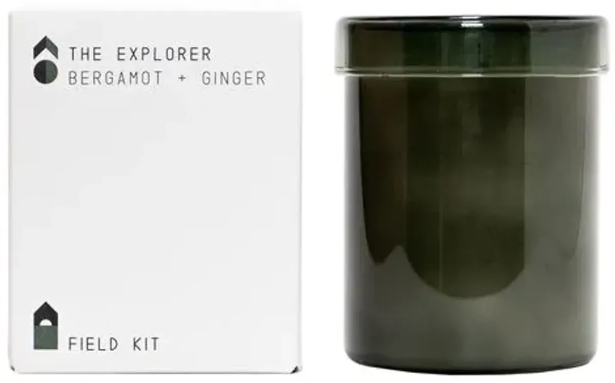 Field Kit - The Explorer Candle - Powered by People - Black