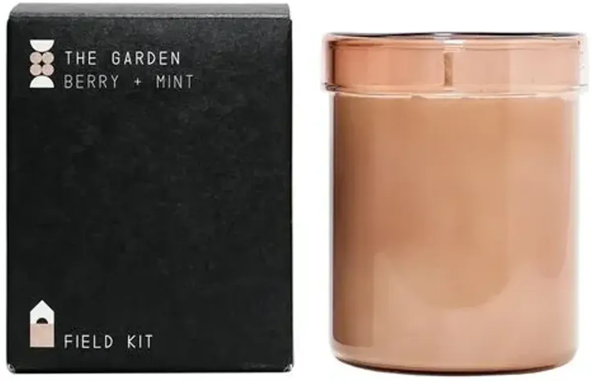 Field Kit - The Garden Candle - Powered by People - Pink